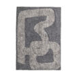 Bohém szürke pamut szőnyeg 200x145 cm