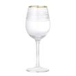 Borospohár készlet arany szegéllyel 6 db 450 ml Borospohár készlet arany szegéllyel 6 db 450 ml