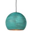 Elegáns kék gömb függőlámpa Ø35 cm Elegáns kék gömb függőlámpa Ø35 cm