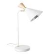 Fehér fém asztali lámpa 52 cm Fehér fém asztali lámpa 52 cm