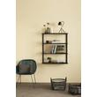 Fekete rattan füles kosár szett 2 db Fekete rattan füles kosár szett 2 db