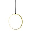 Kör alakú arany LED függőlámpa 35 cm Kör alakú arany LED függőlámpa 35 cm