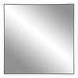 Minimalista fekete keretes tükör 60x60 cm Minimalista fekete keretes tükör 60x60 cm