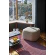 Modern bézs textil puff Modern bézs textil puff