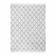 Modern fehér pamut szőnyeg 240x180 cm Modern fehér pamut szőnyeg 240x180 cm