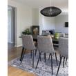 Modern fekete rattan lámpabúra ø60 cm Modern fekete rattan lámpabúra ø60 cm