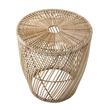 Natúr rattan lerakóasztal Natúr rattan lerakóasztal