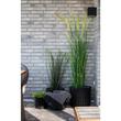 Rattan bélelt fekete kosár 4 db Rattan bélelt fekete kosár 4 db