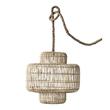 Rattan natúr függőlámpa 53x53 cm Rattan natúr függőlámpa 53x53 cm