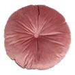 Rózsaszín kerek bársony párna ø45 cm 2 db Rózsaszín kerek bársony párna ø45 cm 2 db