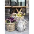 Rusztikus rattan fonott kosár 4 db Rusztikus rattan fonott kosár 4 db