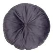 Szürke kerek bársony párna ø45 cm 2 db Szürke kerek bársony párna ø45 cm 2 db
