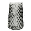 Szürke üveg váza Ø18,5xH30,5 cm Szürke üveg váza Ø18,5xH30,5 cm
