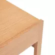 Tölgyfa modern lerakóasztal