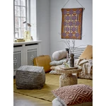 Barna szőtt gyapjú szőnyeg 200x140 cm