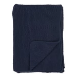 Sötétkék takaró 130x170 cm