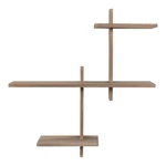 Fenyőfa fali polc 54 cm