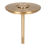 Sárgaréz színű újratölthető LED asztali lámpa