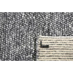 Sötétszürke Drops gyapjú szőnyeg 350 x 250 cm