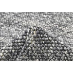 Sötétszürke Drops gyapjú szőnyeg 350 x 250 cm