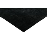 Fekete prémium gyapjú szőnyeg Panorama Uni 90 x 60 cm