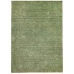 Zöld prémium gyapjú szőnyeg Panorama Uni 90 x 60 cm