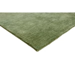 Zöld prémium gyapjú szőnyeg Panorama Uni 160 x 90 cm