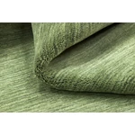 Zöld prémium gyapjú szőnyeg Panorama Uni 160 x 90 cm