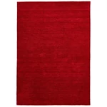 Piros prémium gyapjú szőnyeg Panorama Uni 200 x 140 cm