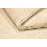 Fehér prémium gyapjú szőnyeg Panorama Uni 160 x 90 cm