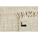 Gyapjú szőnyeg Nordic Flair szürke 90 x 60 cm