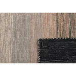 Fekete és szürke gyapjú kilim szőnyeg 200 x 80 cm