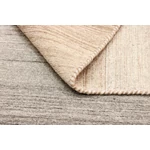 Barna gyapjú kilim szőnyeg 200 x 140 cm