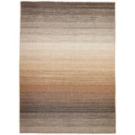 Barna gyapjú kilim szőnyeg 200 x 140 cm