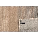 Barna gyapjú kilim szőnyeg 300 x 200 cm