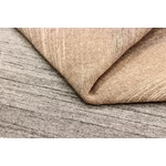 Barna gyapjú kilim szőnyeg 300 x 200 cm