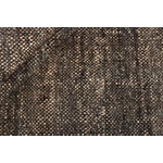 Fekete gyapjú szőnyeg Nordic Flair 90x60 cm