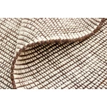 Gyapjú szőnyeg barna Nordic Flair 200 x 140 cm
