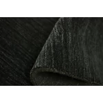 Fekete prémium gyapjú szőnyeg Panorama Uni 200 x 80 cm