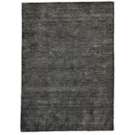 Sötétszürke prémium gyapjú szőnyeg Panorama Uni 200 x 80 cm