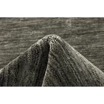 Sötétszürke prémium gyapjú szőnyeg Panorama Uni 200 x 80 cm