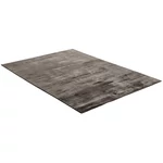 Sötétbarna prémium viszkóz szőnyeg Elements 240 x 170 cm