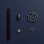 Molekyl króm gyertyatartó