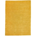 Aranysárga prémium gyapjú szőnyeg 90x60 cm