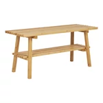 Bambusz rácsos cipőtartós pad