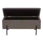 Barna tárolós szövet pad