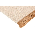 Bézs prémium gyapjú szőnyeg 160x90 cm