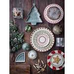 Diótörő mintás lapos tányér 6 db