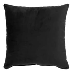 Elegáns fekete bársony párna 40x40 cm 2 db