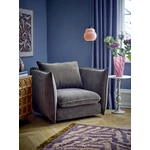 Elegáns szürke fém kisasztal